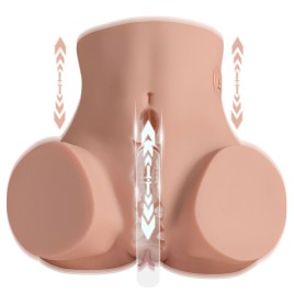 XISE - SYDNI REALISTISCHER MEHRFACHPOSITIONS-VAGINA-MASTURBATOR MIT STOSSFUNKTION