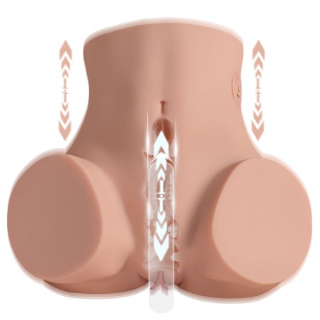 XISE - SYDNI REALISTISCHER MEHRFACHPOSITIONS-VAGINA-MASTURBATOR MIT STOSSFUNKTION