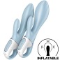 SATISFYER - AIR PUMP BUNNY 1 INFLATABLE RABBIT VIBRATOR BLUE SATISFYER - AIR PUMP BUNNY 1 INFLATABLE RABBIT VIBRATOR BLUE