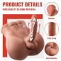 XISE - BERTLETT DILDO ASS REALISTIC DILDO AND ANUS MASTURBATOR FRONT POSITION WITH THRUSTING 18 CM XISE - BERTLETT DILDO ASS REALISTIC DILDO AND ANUS MASTURBATOR FRONT POSITION WITH THRUSTING 18 CM