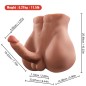XISE - BERTLETT DILDO ASS REALISTIC DILDO AND ANUS MASTURBATOR FRONT POSITION WITH THRUSTING 18 CM XISE - BERTLETT DILDO ASS REALISTIC DILDO AND ANUS MASTURBATOR FRONT POSITION WITH THRUSTING 18 CM