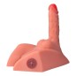 XISE - MICHAEL REALISTIC DILDO AND ANUS MASTURBATOR WITH THRUSTING 15 CM XISE - MICHAEL REALISTIC DILDO AND ANUS MASTURBATOR WITH THRUSTING 15 CM