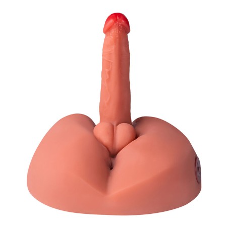 XISE - MIELE DILDO MASTURBATORE REALISTICO CON VIBRAZIONE 25 CM