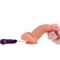 SHEQU - RED EAGLE VIBRATOR DILDO WITH REMOTE CONTROL 17 CM SHEQU - RED EAGLE VIBRATOR DILDO WITH REMOTE CONTROL 17 CM