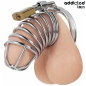 ADDICTED TOYS LOCKED - IRON CELL METALL-PENISKÄFIG GRÖSSE M ADDICTED TOYS LOCKED - IRON CELL METALL-PENISKÄFIG GRÖSSE M