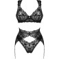 OBSESSIVE - DONNA DREAM 3-PCS SET XS/S OBSESSIVE - DONNA DREAM 3-PCS SET XS/S