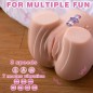 XISE - CONNIE BACK MASTURBATOR FÜR VAGINA UND ANUS, REALISTISCHE MEHRFACHPOSITIONEN MIT VIBRATION XISE - CONNIE BACK MASTURBATOR FÜR VAGINA UND ANUS, REALISTISCHE MEHRFACHPOSITIONEN MIT VIBRATION