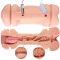SHEQU - KAY DOUBLE MASTURBATOR WITH DUAL MOUTH AND VAGINA VIBRATION SHEQU - KAY DOUBLE MASTURBATOR WITH DUAL MOUTH AND VAGINA VIBRATION