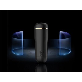 SHEQU - SNOW VAGINA MASTURBATOR MIT VIBRATION UND STIMULIERENDEN WELLEN