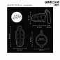 ADDICTED TOYS LOCKED - GABBIA PER PENE CON SERRATURA IN ARGENTO TAGLIA M ADDICTED TOYS LOCKED - GABBIA PER PENE CON SERRATURA IN ARGENTO TAGLIA M