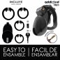 ADDICTED TOYS LOCKED- MINDNIGHT CELL GABBIA PER PENE TAGLIA S 4.8 CM ADDICTED TOYS LOCKED- MINDNIGHT CELL GABBIA PER PENE TAGLIA S 4.8 CM