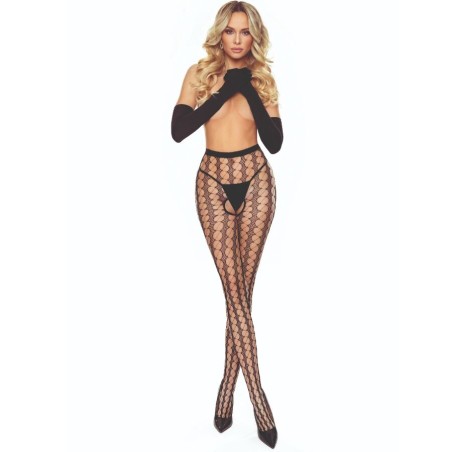 PASSION - TIOPEN 031 SCHWARZE STRUMPFHOSEN 1/2