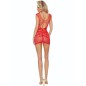 PASSION - BS111 BODYSTOCKING RED LACE PASSION - BS111 BODYSTOCKING RED LACE