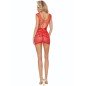 PASSION - BS111 BODYSTOCKING DENTELLE ROUGE PASSION - BS111 BODYSTOCKING DENTELLE ROUGE