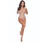 PASSION - BS114 WHITE GRID BODYSTOCKING PASSION - BS114 WHITE GRID BODYSTOCKING