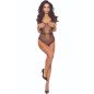 PASSION - BS115 BODYSTOCKING NOIR GRILLE PASSION - BS115 BODYSTOCKING NOIR GRILLE