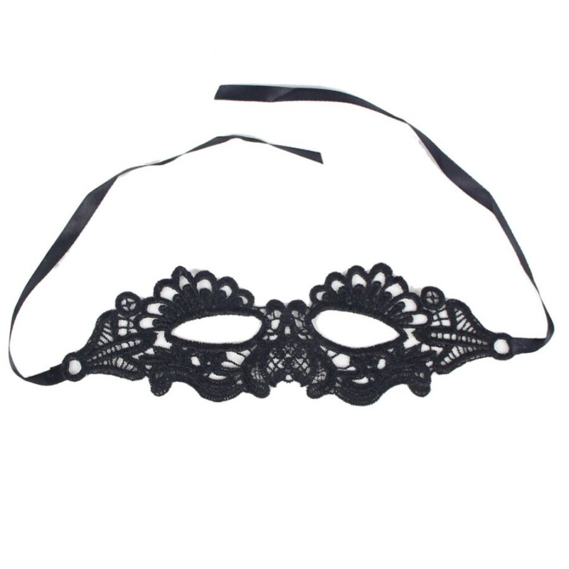 QUEEN LINGERIE - BLACK MASK ONE SIZE QUEEN LINGERIE - BLACK MASK ONE SIZE