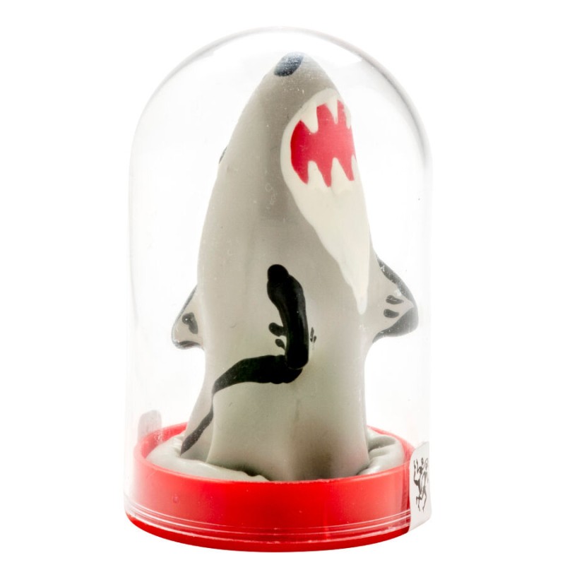 CONDOMERIE - PRÉSERVATIFS FANTAISIE PEINTS À LA MAIN MODÈLE REQUIN 1 CONDOMERIE - PRÉSERVATIFS FANTAISIE PEINTS À LA MAIN MODÈLE REQUIN 1