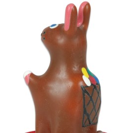 CONDOMERIE - PRÉSERVATIFS FANTAISIE PEINTS À LA MAIN LAPIN DE PÂQUES