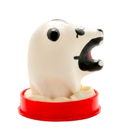 CONDOMERIE - PRÉSERVATIFS FANTAISIE PEINTS À LA MAIN OURS POLAIRE