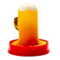 CONDOMERIE - PRÉSERVATIFS FANTAISIE PEINTS À LA MAIN VERRE DE BIÈRE CONDOMERIE - PRÉSERVATIFS FANTAISIE PEINTS À LA MAIN VERRE DE BIÈRE
