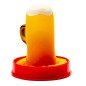 CONDOMERIE - PRÉSERVATIFS FANTAISIE PEINTS À LA MAIN VERRE DE BIÈRE CONDOMERIE - PRÉSERVATIFS FANTAISIE PEINTS À LA MAIN VERRE DE BIÈRE