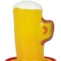 CONDOMERIE - PRÉSERVATIFS FANTAISIE PEINTS À LA MAIN VERRE DE BIÈRE CONDOMERIE - PRÉSERVATIFS FANTAISIE PEINTS À LA MAIN VERRE DE BIÈRE