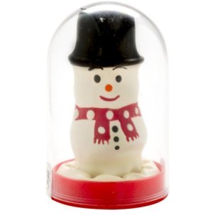 CONDOMERIE - PRÉSERVATIFS FANTAISIE PEINTS À LA MAIN BONHOMME DE NEIGE