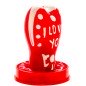 CONDOMERIE - PRÉSERVATIFS FANTAISIE PEINTS À LA MAIN EN FORME DE CŒUR - JE T'AIME MODÈLE 1 CONDOMERIE - PRÉSERVATIFS FANTAISIE PEINTS À LA MAIN EN FORME DE CŒUR - JE T'AIME MODÈLE 1