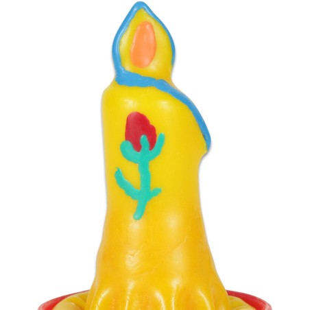 CONDOMERIE - BOUGIE PRÉSERVATIF FANTAISIE PEINTE À LA MAIN