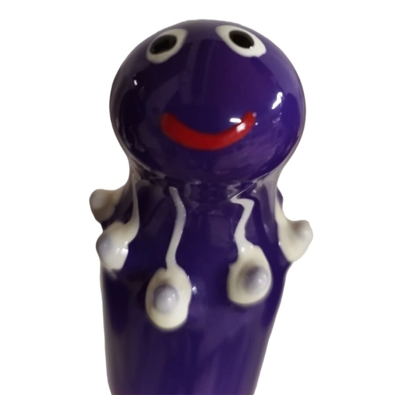 CONDOMERIE - PRÉSERVATIFS FANTAISIE PEINTS À LA MAIN OCTOPUS VIOLET CONDOMERIE - PRÉSERVATIFS FANTAISIE PEINTS À LA MAIN OCTOPUS VIOLET
