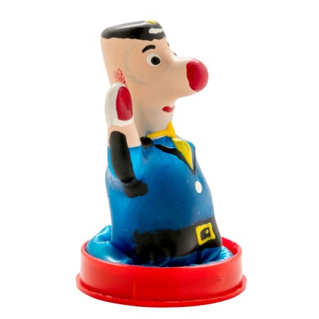 CONDOMERIE - PRÉSERVATIFS FANTAISIE PEINTS À LA MAIN POLICEMAN