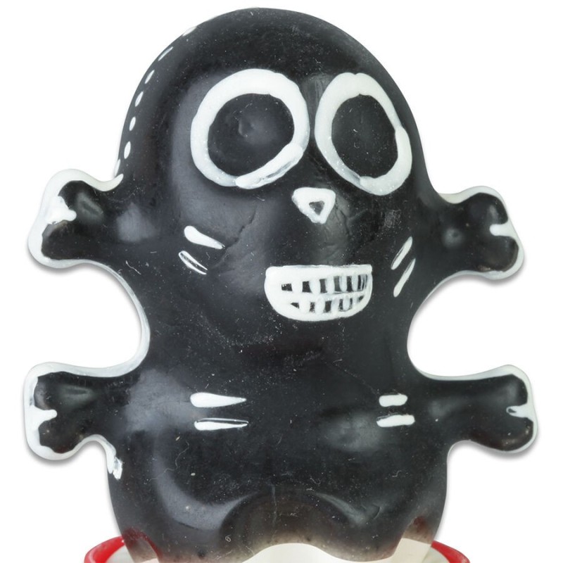 CONDOMERIE - HANDBEMALTE NEUHEITSKONDOME TOTENKOPF SCHWARZ MODELL 1 CONDOMERIE - HANDBEMALTE NEUHEITSKONDOME TOTENKOPF SCHWARZ MODELL 1