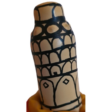 CONDOMERIE - HANDPAINTED NOVELTY CONDOMS PISA TOWER