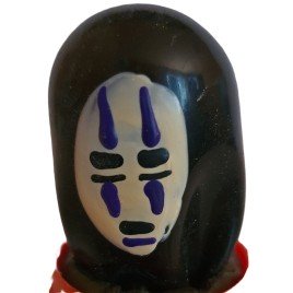 CONDOMERIE - PRÉSERVATIFS FANTAISIE PEINTS À LA MAIN MASQUE FANTÔME NOIR