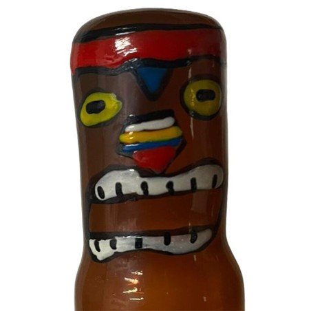 CONDOMERIE - PRÉSERVATIFS FANTAISIE PEINTS À LA MAIN TIKI TOTEM-HAWAII-03