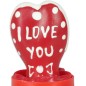 CONDOMERIE - PRÉSERVATIFS FANTAISIE PEINTS À LA MAIN EN FORME DE CŒUR - JE T'AIME MODÈLE 2 CONDOMERIE - PRÉSERVATIFS FANTAISIE PEINTS À LA MAIN EN FORME DE CŒUR - JE T'AIME MODÈLE 2