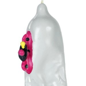 CONDOMERIE - PRÉSERVATIFS FANTAISIE PEINTS À LA MAIN MOTO XL