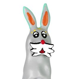 CONDOMERIE - PRÉSERVATIFS FANTAISIE PEINTS À LA MAIN EN FORME DE LAPIN XL