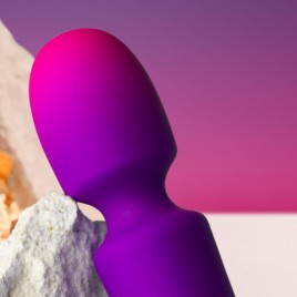 ROCKS-OFF - GLO-GIRL VIBRATORE A BACCHETTA MINI VIOLA