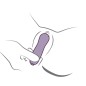 ROCKS-OFF - GLOW GIRL VIBE VIBRATEUR DISCRET VIOLET POUR POINT G ROCKS-OFF - GLOW GIRL VIBE VIBRATEUR DISCRET VIOLET POUR POINT G