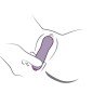 ROCKS-OFF - GLOW GIRL VIBE VIBRATEUR DISCRET VIOLET POUR POINT G ROCKS-OFF - GLOW GIRL VIBE VIBRATEUR DISCRET VIOLET POUR POINT G