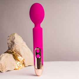 ROCKS- OFF - ORIEL FLEXIBLE WAND VIBRATOR FUCHSIA