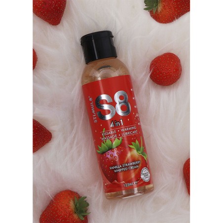 STIMUL8 - S8 LUBRIFIANT DESSERT FRAISE 4 EN 1 125 ML