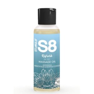 STIMUL8 - S8 REFRESH HUILE DE MASSAGE ÉROTIQUE AU COTON 50 ML