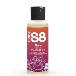 STIMUL8 - S8 RELAX OLIO PER MASSAGGIO EROTICO TÈ VERDE 50 ML