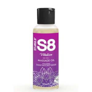STIMUL8 - S8 VITALIZE OLIO PER MASSAGGIO EROTICO LIME 50 ML