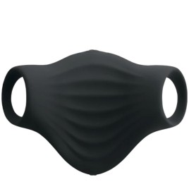 ROCKS-OFF - VIBRATORE FLESSIBILE PALM BLACK MASTURBATOR