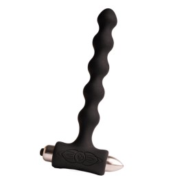 ROCKS-OFF - PETITE SENSATIONS PEARLS ANAL PLUG VIBRATOR SCHWARZ