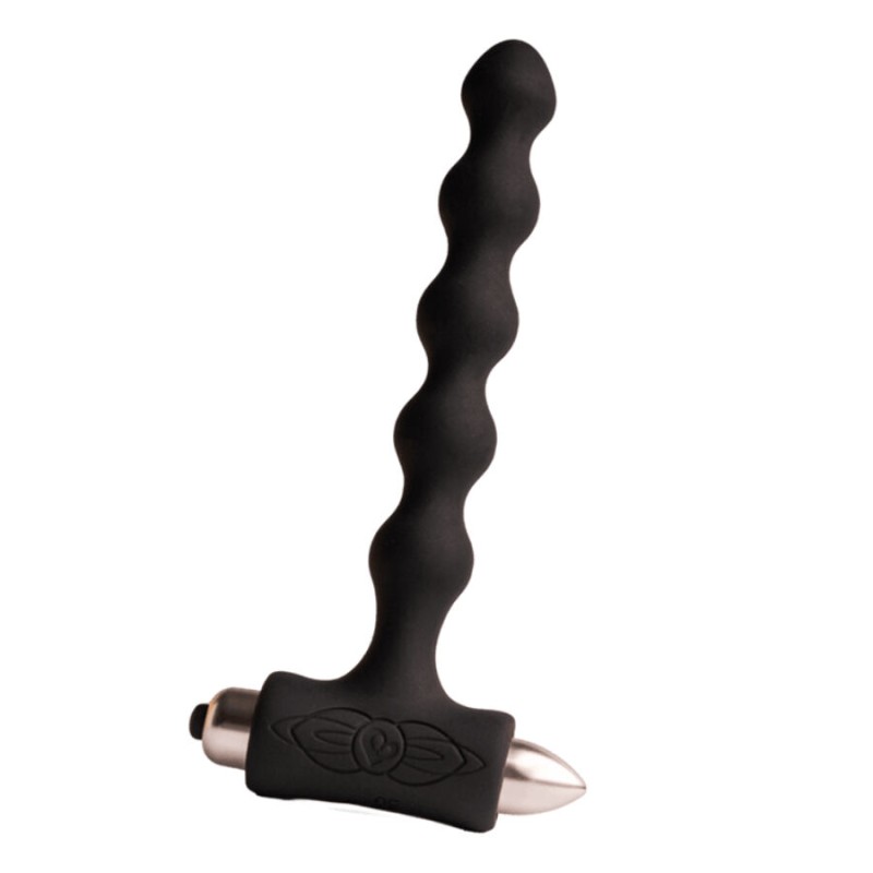 ROCKS-OFF - PETITE SENSATIONS PEARLS PLUG ANALE VIBRATORE NERO ROCKS-OFF - PETITE SENSATIONS PEARLS PLUG ANALE VIBRATORE NERO